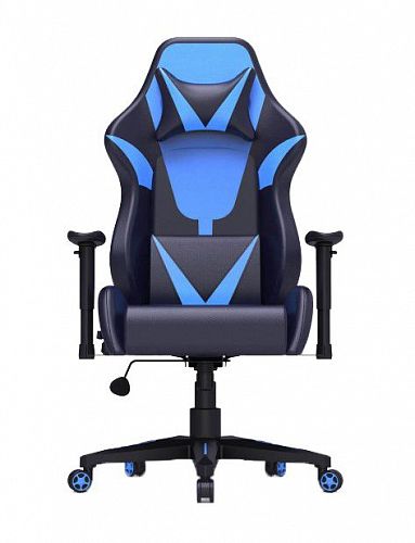 Геймерское кресло AutoFull gaming chair Blue (Синее) — фото