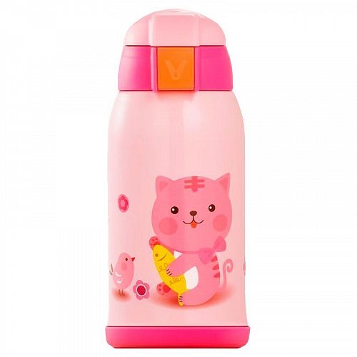 Детский термос Viomi Children Vacuum Flask 590 ml (Розовый) — фото